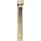 Ekena Millwork Thorton Block Rough Sawn Bracket w/ Offset Brace, Douglas Fir, 6"W x 32"D x 44"H BKT0604X32X44THR05RDF - alternate 4